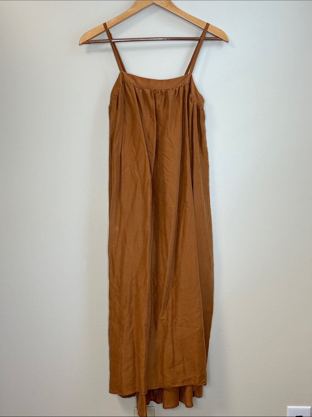 a new day Rust-Brown Viscose Maxi Dress